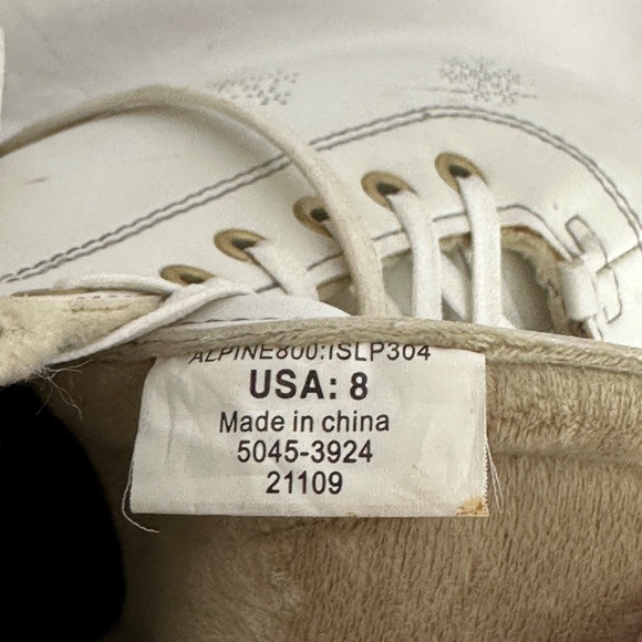 Lake Placid Alpine 800 Ladies size 8 figure skates - Picture 4 of 9